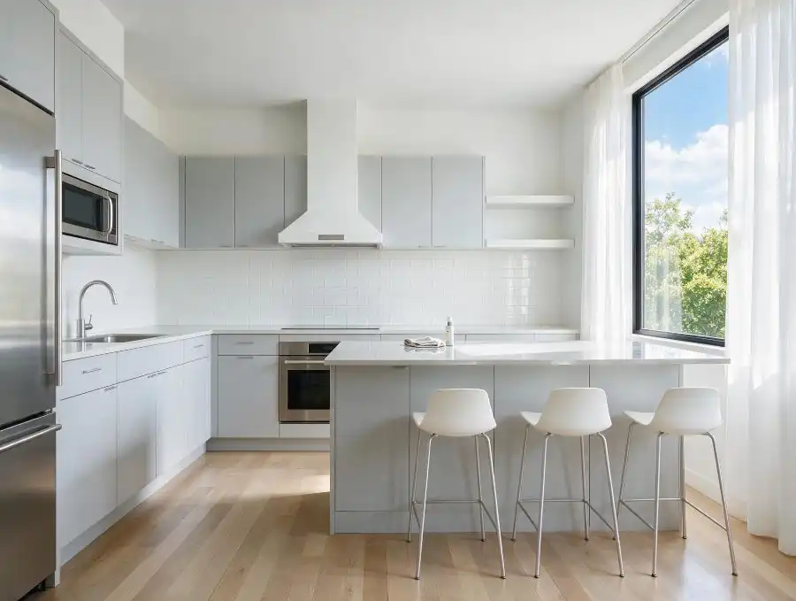 Kitchen after a dinner party — after